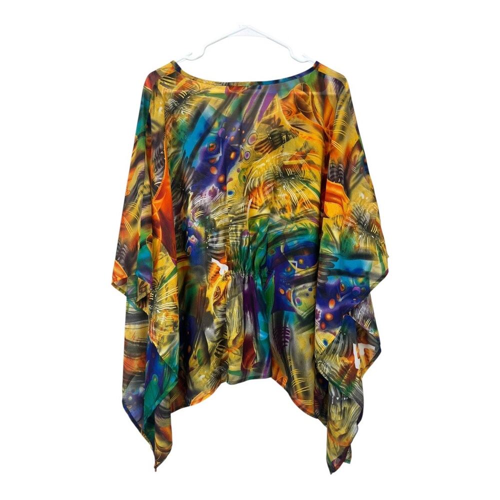 Womens Boho Bohemian Blouse Shirt Top Cottage Indie Fairy Festival Hippie OS - Picture 5 of 6
